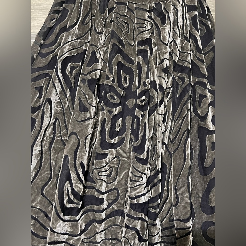 NWT Ulla Johnson Valetta Velvet Skirt – Luna – Size 00 - Picture 3 of 9
